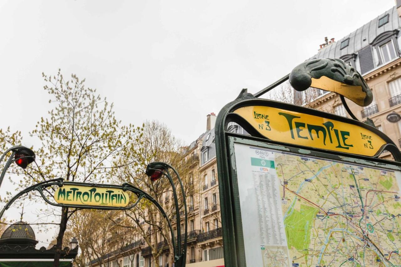 Apartamento CMG Marais // République G París Exterior foto
